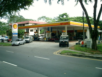 Dobner metal ceilings in gas stations in singapore